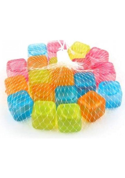 Renkli Buz Küpleri Tükenmez Serinletici Buz Küpleri 20 Adet fiyatları