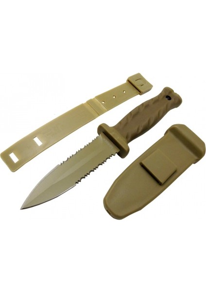 Gerber Knives S30V Haki Av Bıçağı 22CM - Testere Detaylı, Kılıflı