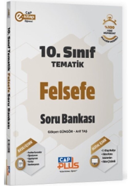 10. Sınıf Felsefe Tematik Soru Bankası Çap Yayınları