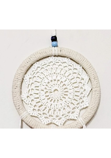 Kırmızı Kuş Tüylü Dream Catcher El Yapımı Düş Kapanı Duvar Süsü fırsatları