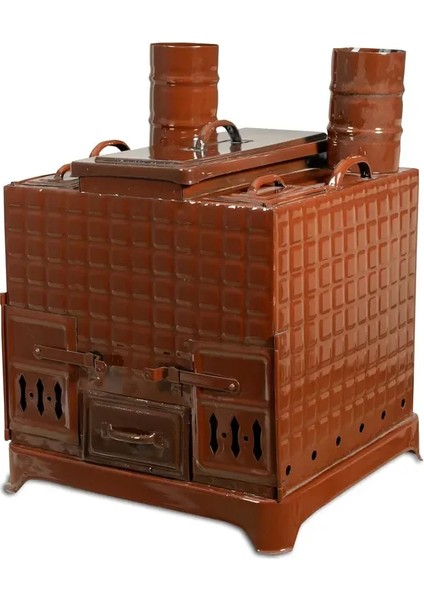 Tokat Tandır Kebap Ocağı Emaye 20 Şişlik 40 x 50 cm