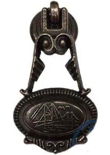 Dekoratif Zamak Sarkaç Küçük Kulp - 30X63MM, Eskitme, 75 Adet