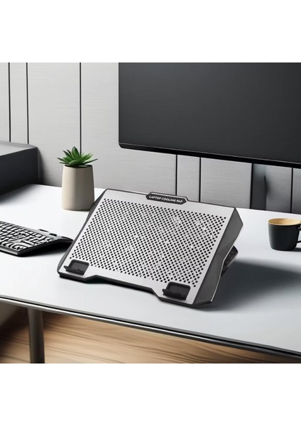 Givecool S608 8 Fan Rgb Laptop Soğutucu Standı 12-17' Inc Uyumlu Ayarlanabilir Yükseklik, Çift USB Port, Rgb Aydınlatma fiyatları
