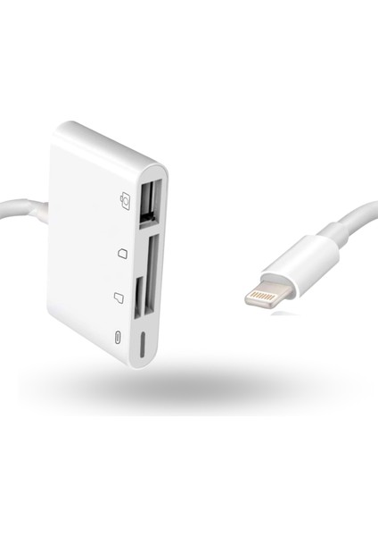 Büro Ev Ofis Cihazları Için Ios 4hub Car Reader