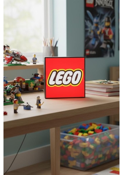 LEGO Tasarımlı Dekoratif Aydınlatma Gece Lambası