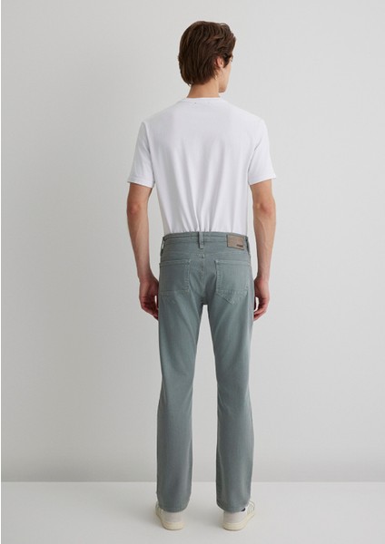 Martin Gölge Gri Comfort Gabardin Pantolon 0037880922