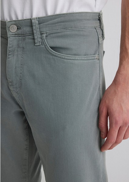 Martin Gölge Gri Comfort Gabardin Pantolon 0037880922