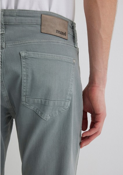 Martin Gölge Gri Comfort Gabardin Pantolon 0037880922