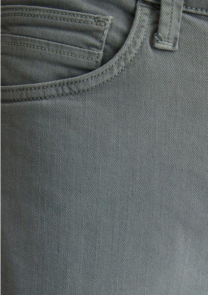 Martin Gölge Gri Comfort Gabardin Pantolon 0037880922