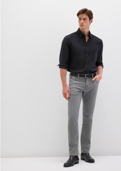 Marcus Mavi Black Koyu Gri Gabardin Pantolon 0035182453