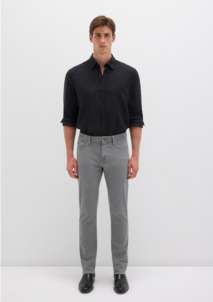 Marcus Mavi Black Koyu Gri Gabardin Pantolon 0035182453
