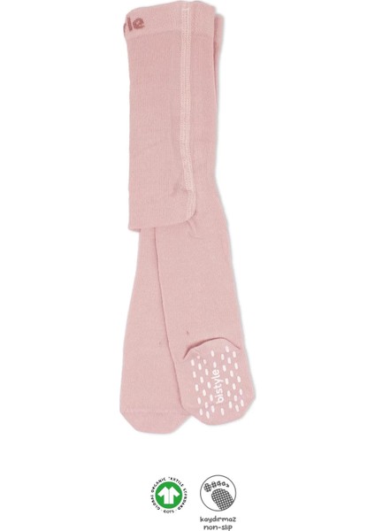 Bistyle Penye Kaymaz Külotlu Çorap 50109 Pembe