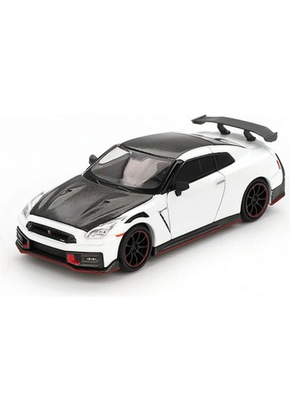 Buğz Mini Gt 1/64 Nissan Gt-R Nismo 2024 Brilliant White Pearl modelleri