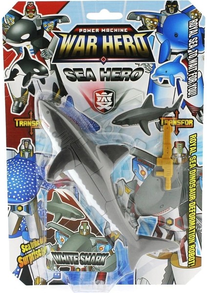 Buğz Robota Dönüşen Savaşçı Köpek Balığı indirimleri