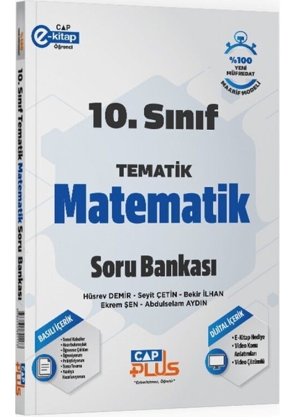 10. Sınıf Matematik Tematik Soru Bankası Çap Yayınları