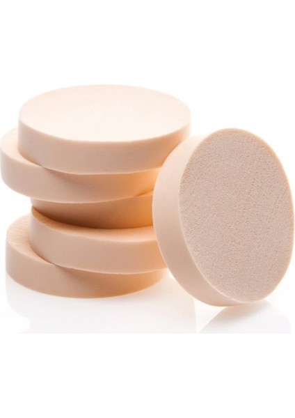 Yuvarlak 6'lı Makyaj Süngeri