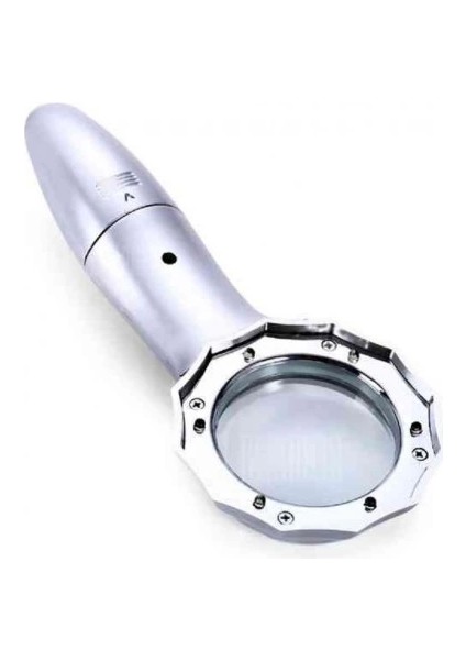 7x Büyüteç 6 LED Işık Aydınlatma 50MM Optik Lens El Büyüteç - Lisinya