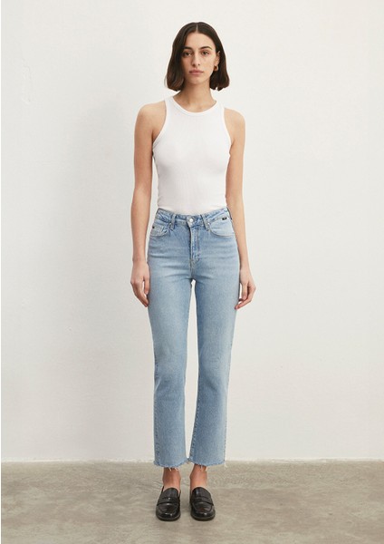 New York Classic Denim Buz Mavi Jean Pantolon 101441-86391