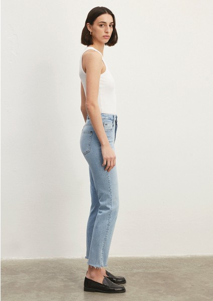 New York Classic Denim Buz Mavi Jean Pantolon 101441-86391