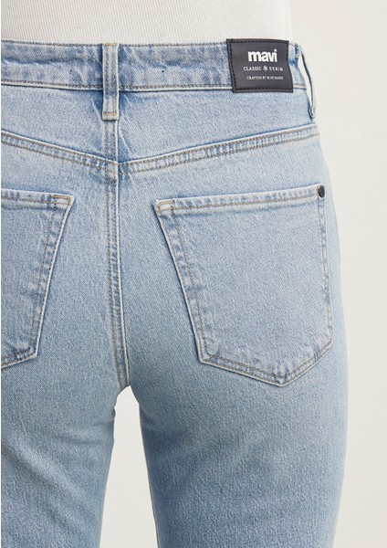 New York Classic Denim Buz Mavi Jean Pantolon 101441-86391