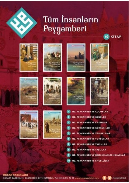 Tüm Insanların Peygamberi Serisi (10 Kitap)