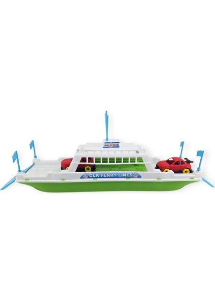 Feribot Araç Taşııyan Gemi 45 cm - Yeşil (Lisinya) fiyatları