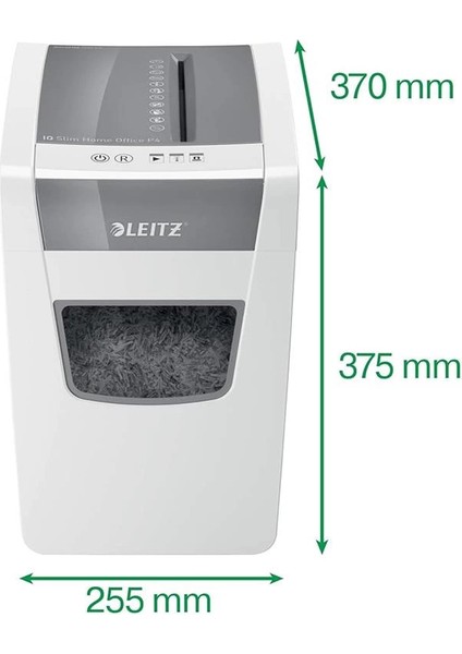 Iq Sl Home Office Kağıt Öğütücü, Güvenlik Seviyesi P4, 10 Yaprak Kapasitesi (70-80 G/m²), 23L modelleri