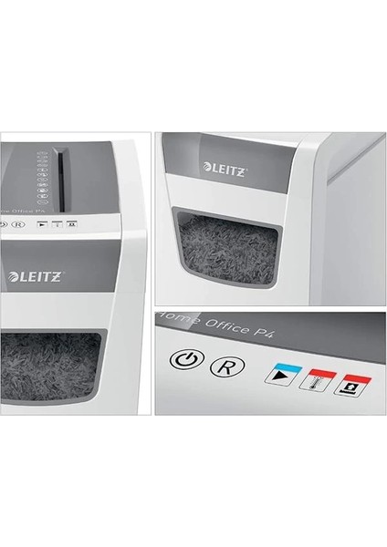 Iq Sl Home Office Kağıt Öğütücü, Güvenlik Seviyesi P4, 10 Yaprak Kapasitesi (70-80 G/m²), 23L