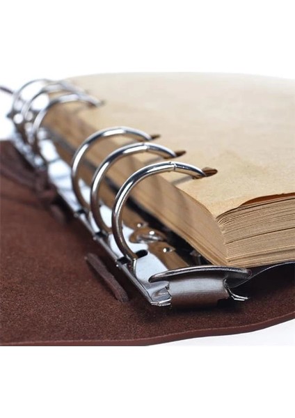 Vintage Doldurulabilir Notebook, Birinci Sınıf Pu-Deri Klasik Kabartmalı Travel Journal fırsatları