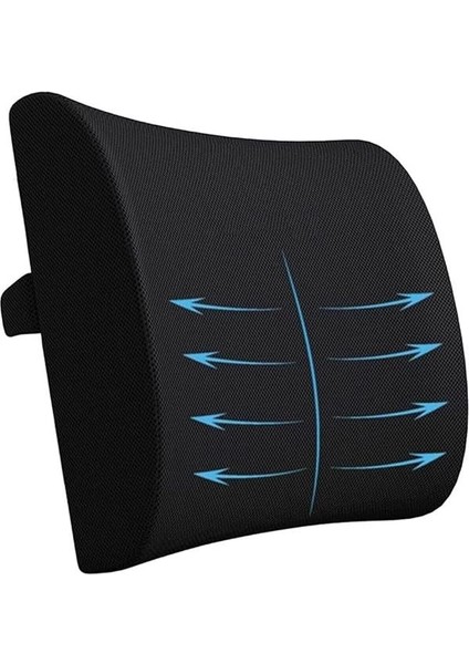 Visco Medikal Ortopedik Bel Minderi Visko Koltuk Sandalye Sırt Desteği Oto ve Çalışma modelleri