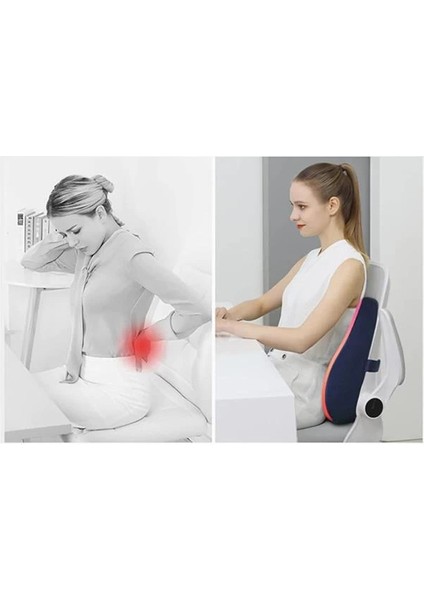 Visco Medikal Ortopedik Bel Minderi Visko Koltuk Sandalye Sırt Desteği Oto ve Çalışma fırsatları