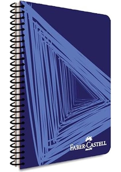 Faber-Castell Dalgalı Tasarımlı Spiralli Defter, A4, 120 Yaprak, 70G Kağıt, Çizgili, 500 Mikron Pp fiyatları