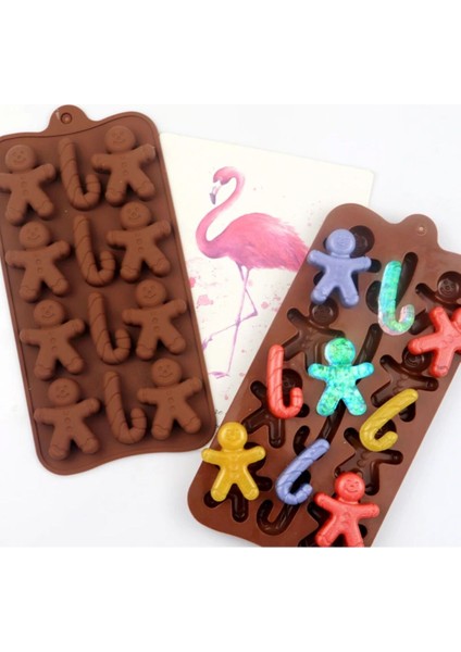 Çikolata Kalıbı Kurabiye Adam Kalıbı