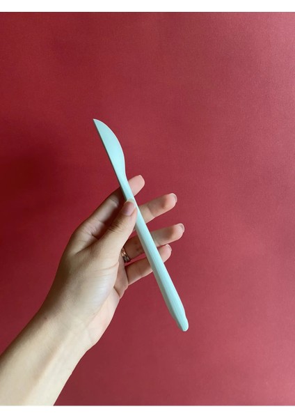 2'li Yuvarlak Airfrey Kabı ve Silikon Isıy Dayanıklı Kaşık 20CM