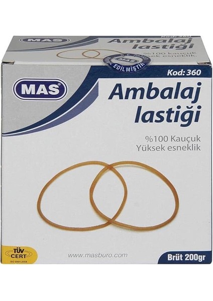Midi Paket Lastik, 200 gr