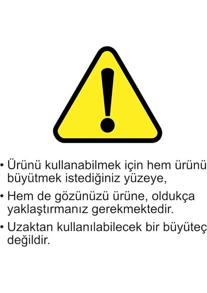 30X Küçük Yakın Büyüteci Lup Büyüteç