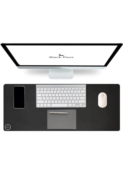 Siyah Professional Oyuncu Gaming Mouse Pad,ofis, Kaydırmaz Taban (70X30 L) fiyatları