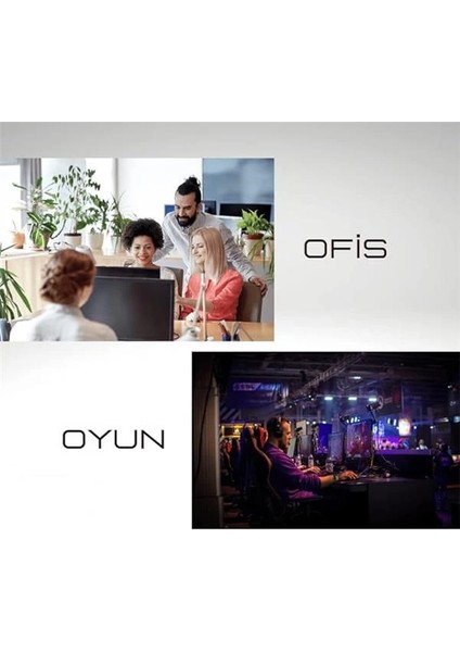 Siyah Professional Oyuncu Gaming Mouse Pad,ofis, Kaydırmaz Taban (70X30 L)