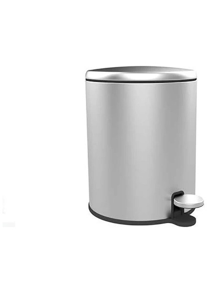 Cigo Pedallı Çöp Kovası 6lt Paslanmaz Mat Iç Kısım Siyah M-E41-30-06