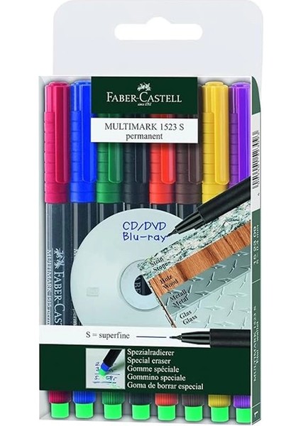 Faber-Castell Permanent (S), 8'li fiyatları