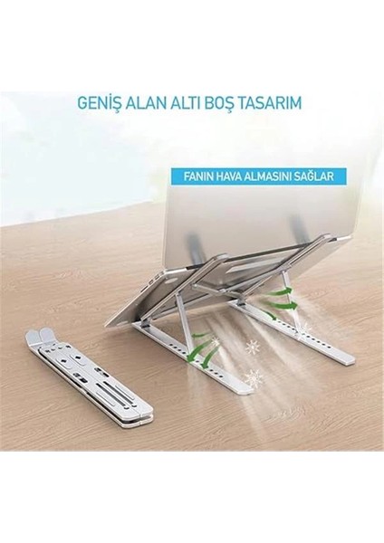 Taşınabilir Laptop Stant Bilgisayar Stant Notebook Stant Tüm Laptoplarla Uyumlu Bilgisayar