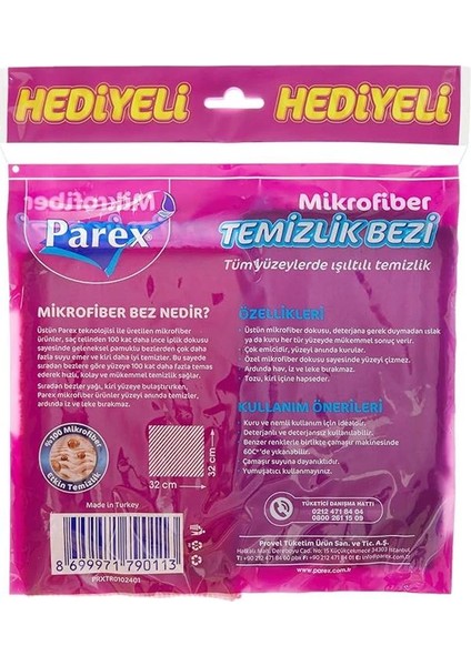 Mikrofiber Temizlik Bezi (Ikincisi Hediye) 1 Paket (1 x 2 Adet) fiyatları