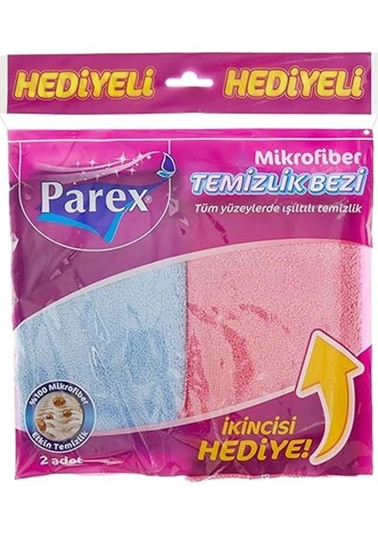 Mikrofiber Temizlik Bezi (Ikincisi Hediye) 1 Paket (1 x 2 Adet) modelleri
