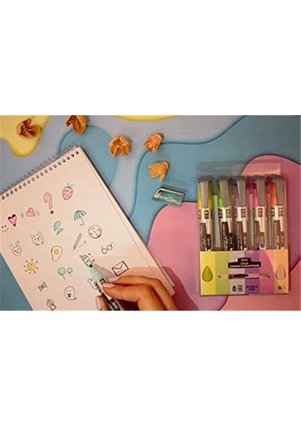 Likit Pastel Kalem 6 Li