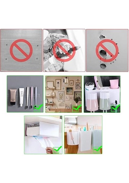 Deluxe Ultra Süper Güçlü Yüksek Mukavemetli Nano Teknolojili Çift Taraflı Doku Şeffaf 3 mt Bant