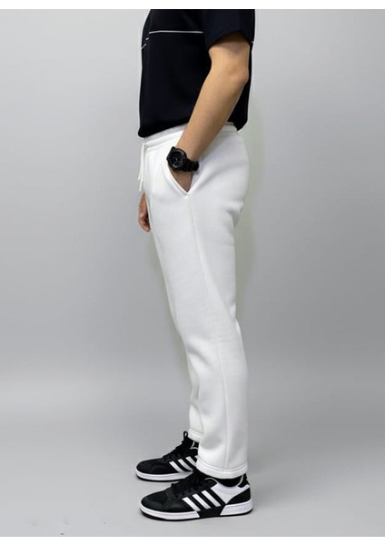 Kışlık 3 Ip Şardonlu Düz Paça Tam Kalıp Eşofman Altı modelleri