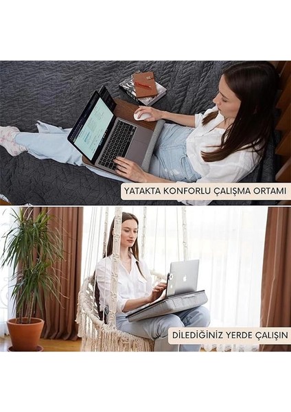 - LS011 Minderli 13" ve 15.6" Laptop Sehpası modelleri