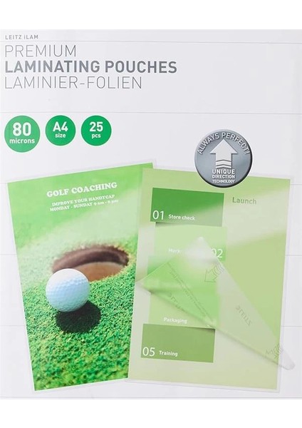 Udt Laminasyon Poşeti, A4, 80 Mikron, 25 Adet, Şeffaf fiyatları