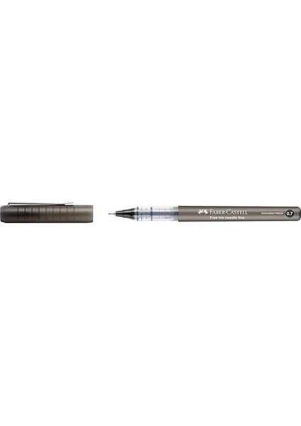 Faber-Castell Free Ink Roller Kalem, 0.7 Mm, Siyah, Silinmez Kalıcı Mürekkep, Mürekkep Göstergeli fiyatları