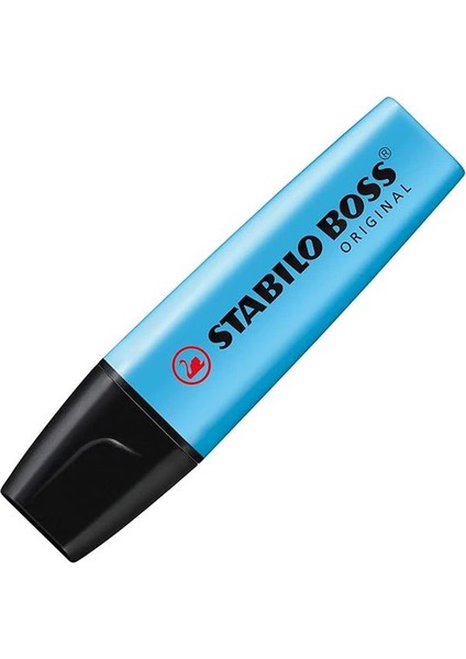 Stabilo 70/31 Boss Original Marker Işaretleme Kalemi, 2 mm ve 5 mm Uç, Mavi